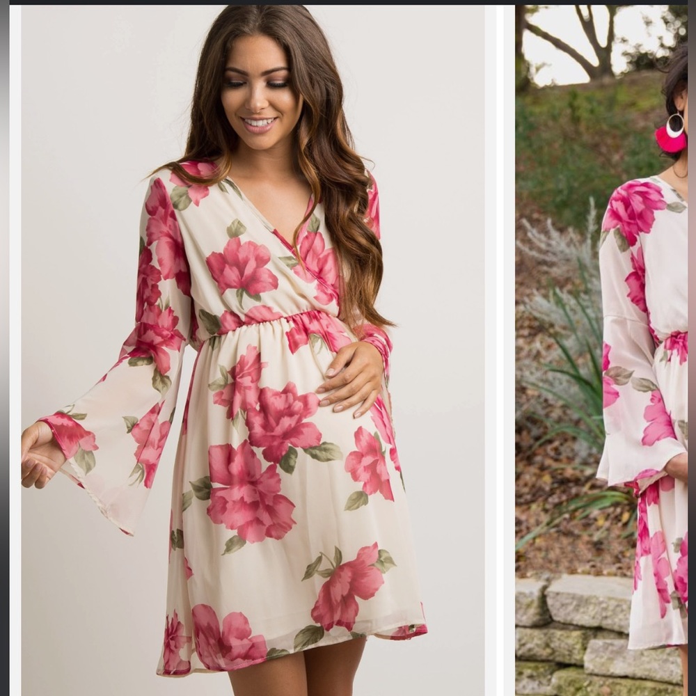 Pinkblush maternity dress. Medium